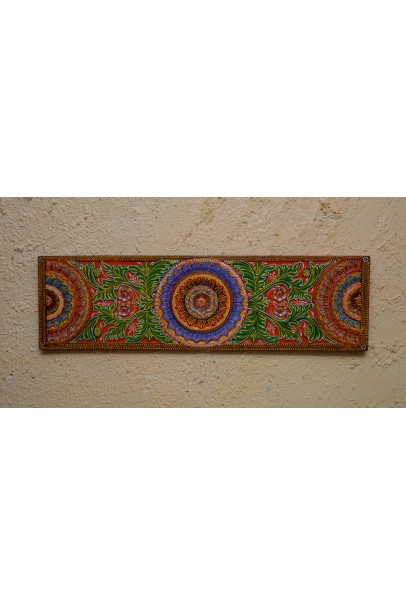 wooden painted wall panels